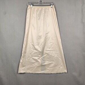 Vintage Henson Kickernick Half Slip Womens Medium Ivory Antron III Lace Trim